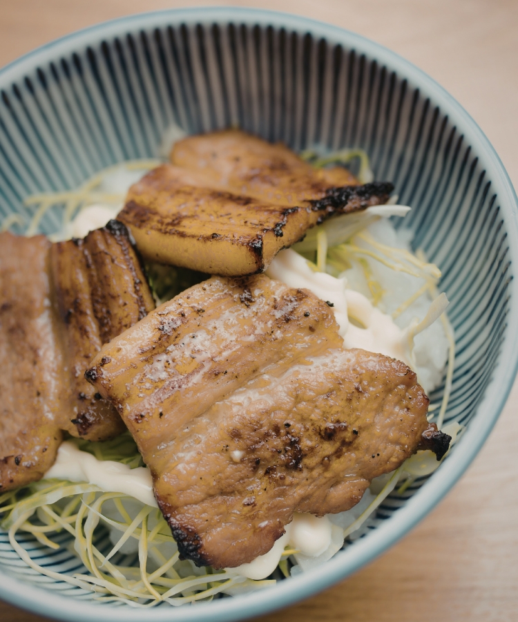 หมูสามชั้นสไลซ์ปิ้ง