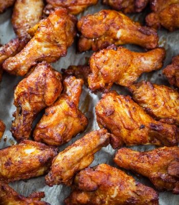 ปีกบนไก่ทอด