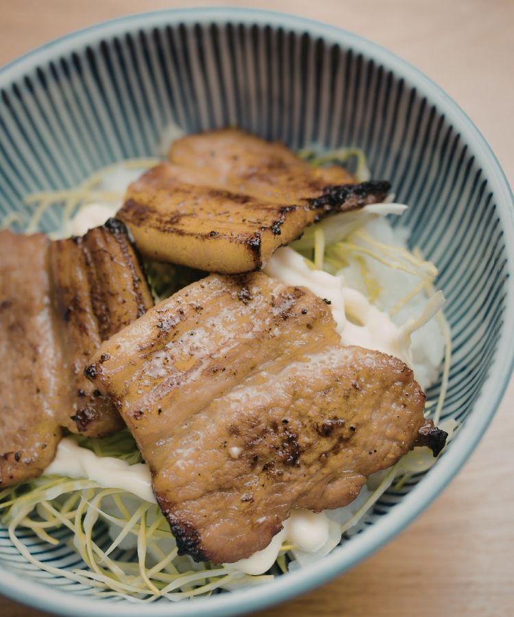 หมูสามชั้นสไลซ์ปิ้ง