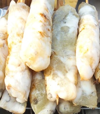 ไข่ปลาหมึกย่าง