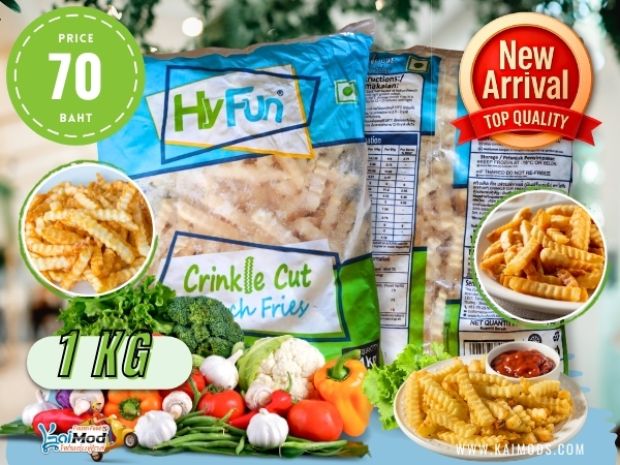 เฟรนช์ฟรายส์  เส้นหยัก