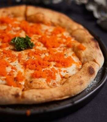 พิซซ่าหน้าไข่กุ้ง