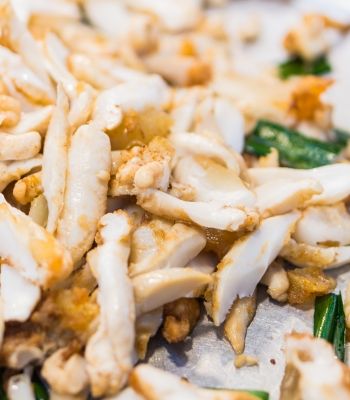 ไข่ปลาหมึกผัด