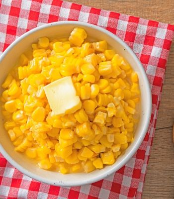 เมล็ดข้าวโพดหวานอบเนย